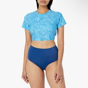 EleVen by Venus Williams Women's Wrapped Cropped Tee